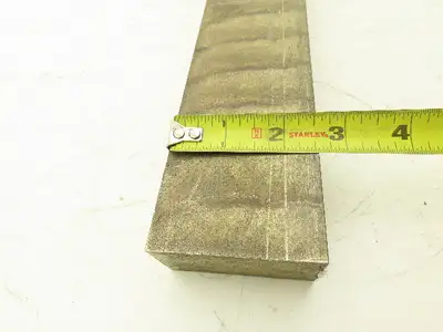 954 Bronze Stock Rectangle Oversize Flat Bar 1-1/4"x 2-1/2"x 48"L  44lbs