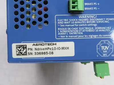 Used AEROTECH NDRIVEHPE10-IO-MXH Servo Drives Texas US | Aucto #1308330