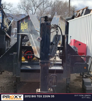 Used 2012 BIG TEX 22GN 35 Flatbed Trailers Colorado US | Proxy Equipment #1377830