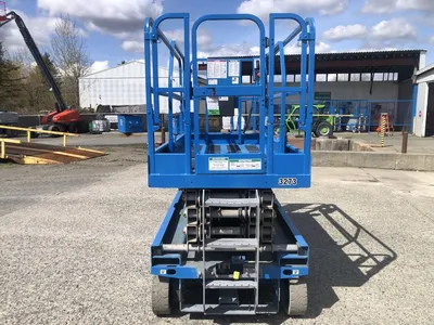 Used 2008 GENIE GS-2646 ELECTRIC SCISSOR LIFT Scissor Lifters Alberta CA | Adcock Equipment #1418066