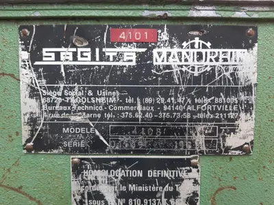USED BEYELER SAGITA 4100 X 8 MM