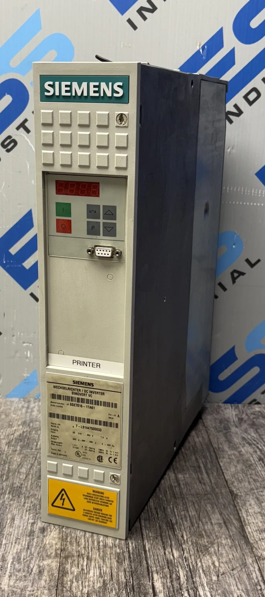 USED Siemens 1P 6SE7016-1TA61