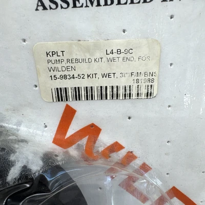NEW Wilden WIL-15-9834-52