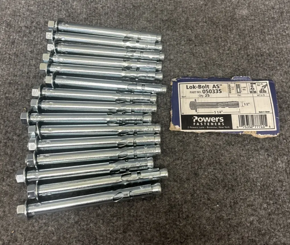 New | in-Stock Power Fasteners ["050335", "05033S"] Bolts California US | Davliegogo LLC #1705985