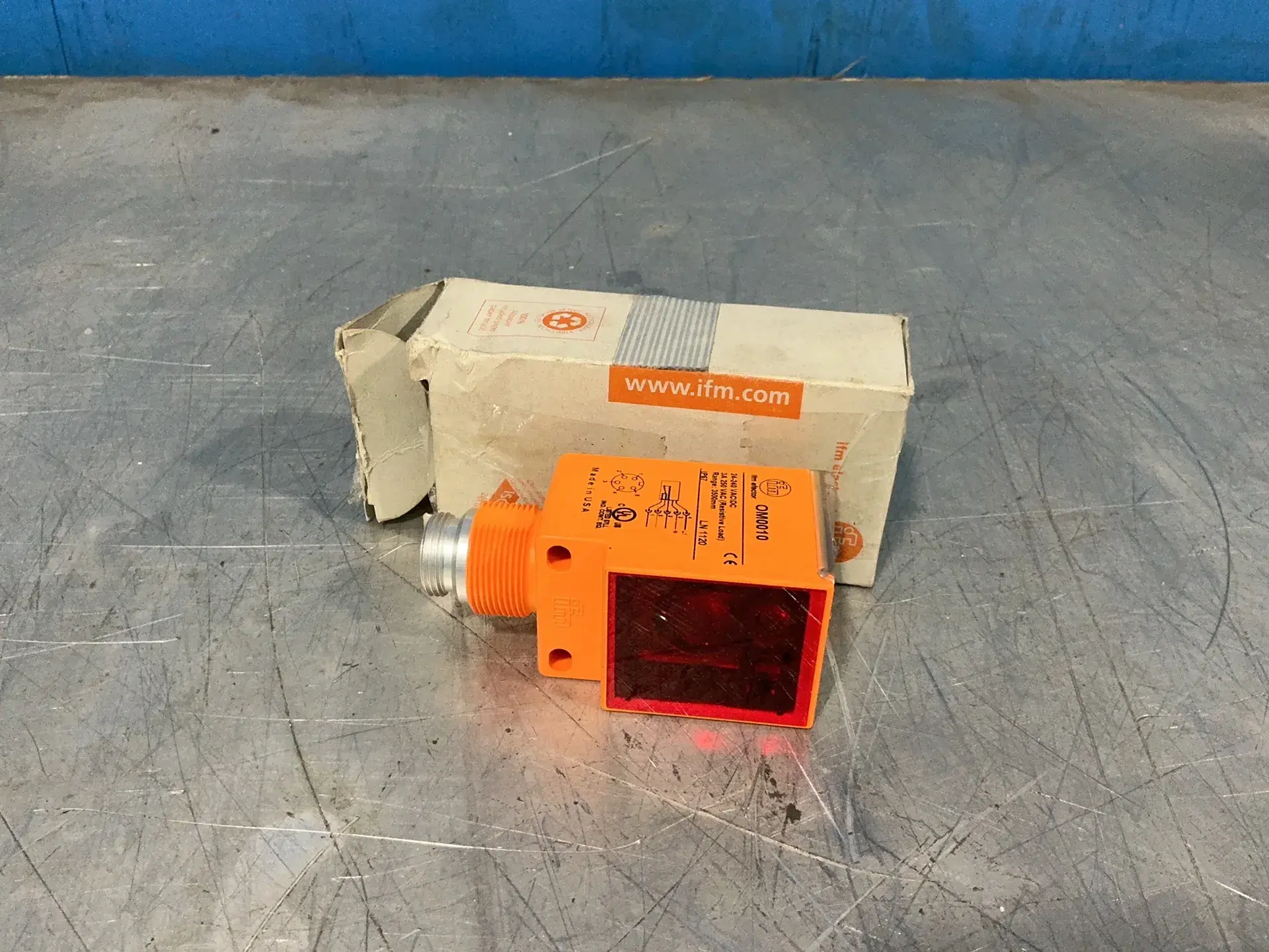 Used IFM ELECTRIC OM0010 Photoelectric Sensors Ohio US | HGR 24 #1326035