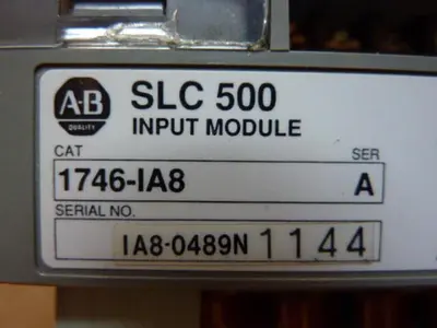 USED ALLEN BRADLEY 1746-IA8 SER A