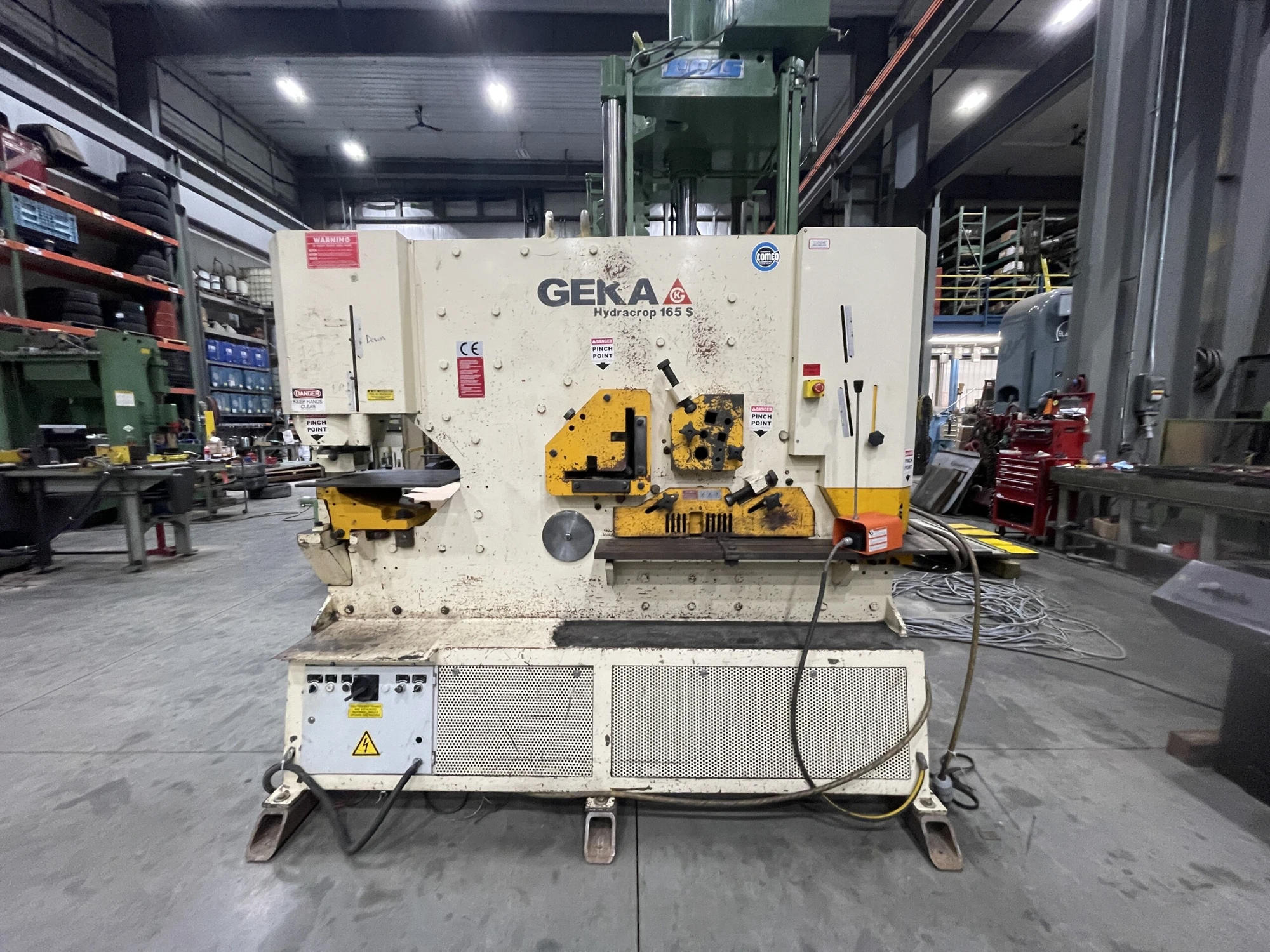 Geka 165 Ton Ironworker, Model 165S