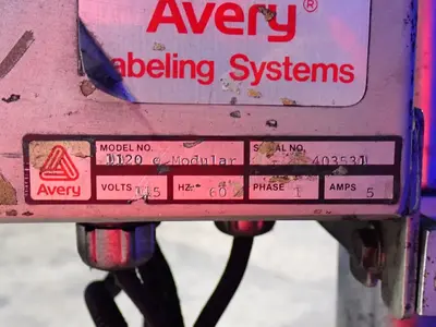USED AVERY 1120E MODULAR