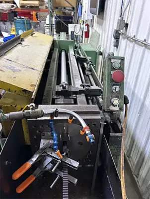 USED 1976 OHIO 5 Ton Horizontal Pull Broach