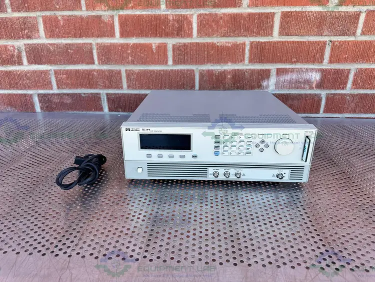 Used HP HEWLETT PACKARD 8114A HIGH POWER PULSE GENERATOR 100V / 2A Pulse Generators California US | Equipment Lab #1302718