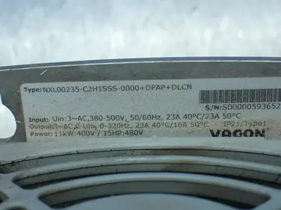 Used VACON NXL00235C2H1SSS0000+DPAP+DLCN Variable Speed Drives Ohio US | HGR 24 #803603