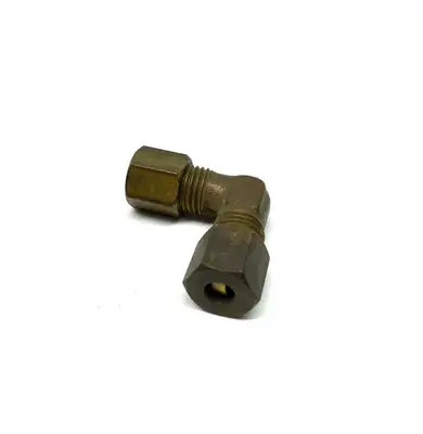 USED AGA BRASS COMPRESSION ELBOW FITTINGS