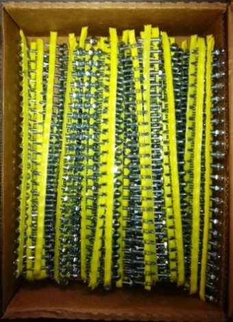 Screws,No.X1S1016, 5/16 HEX #10x1",Approx.1500 screws per box(33)Boxes Available