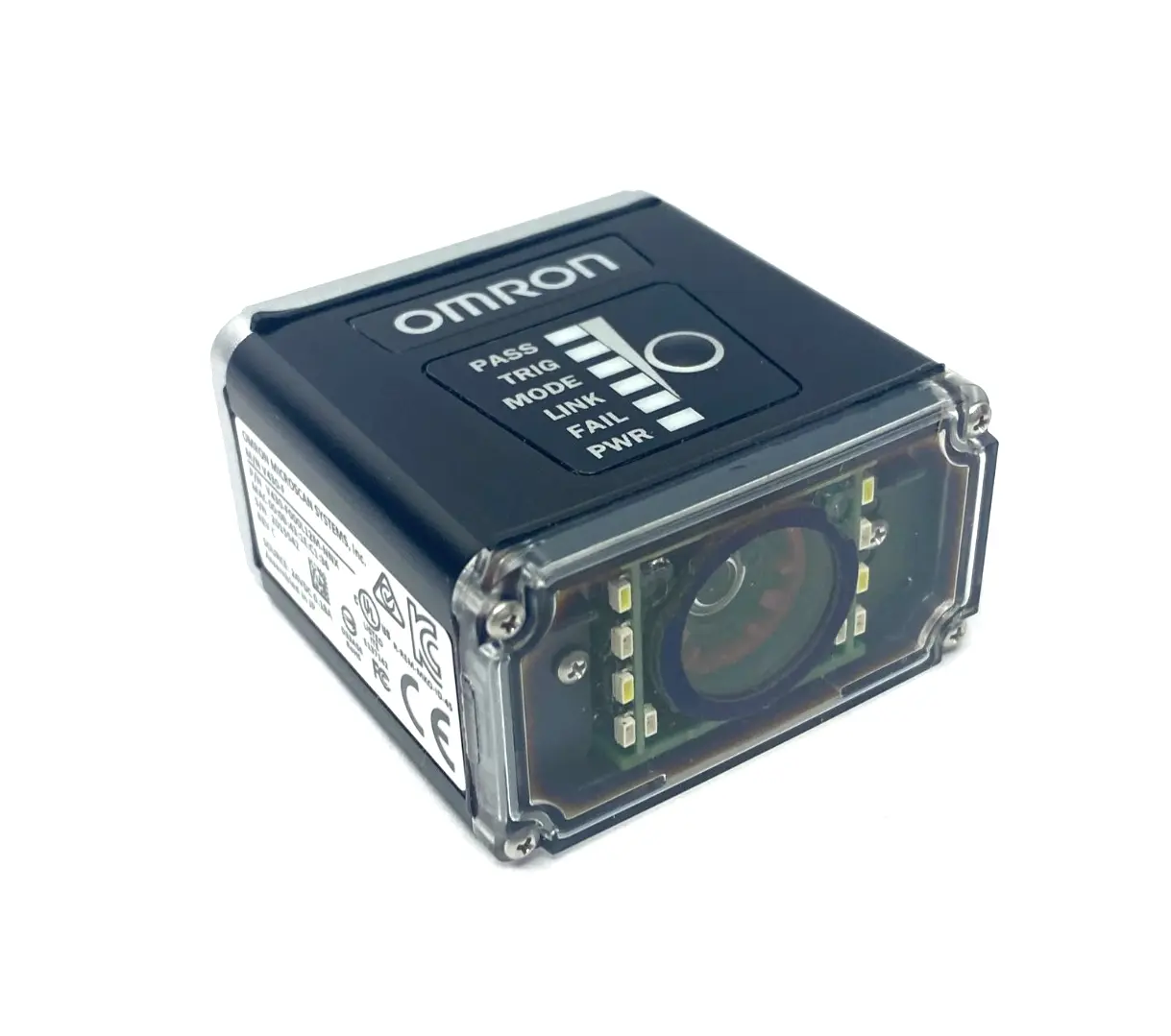 USED OMRON MICROSCAN SYSTEMS MICROHAWK CODE READER, LONG RANGE, AUTOFOCUS 75-1200MM