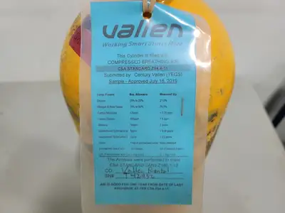 Compressed Breathing Air Tank CSA STANDARD Z94.4-11