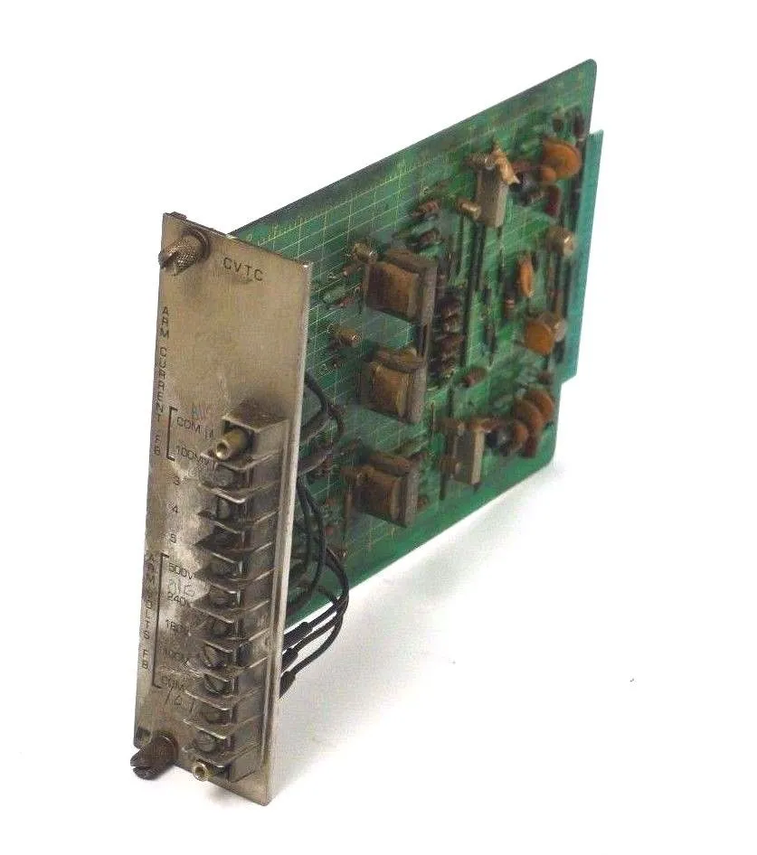 RELIANCE ELECTRIC 0-51831-2 CVTC BOARD 0518312