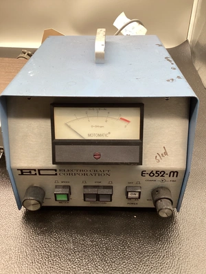 USED ELECTRO CRAFT CORP E-652-M