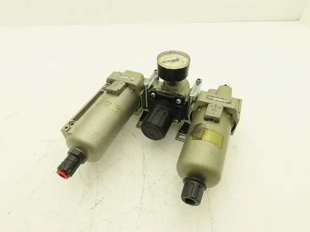SMC AL40-N04-23Z Pneumatic Air Filter Regulator Lubricator Assembly