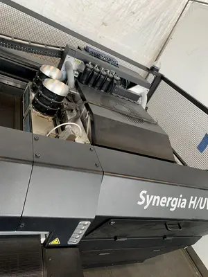 126" NOVUS IMAGING SYNERGIA H/UV WIDE FORMAT PRINTER. STOCK # 0951822