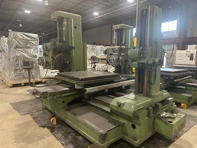 1998 TOS VARNSDORF W100A Boring Mills, BORING MILL, HORZ, TABLE TYPE | Brampton (2)
