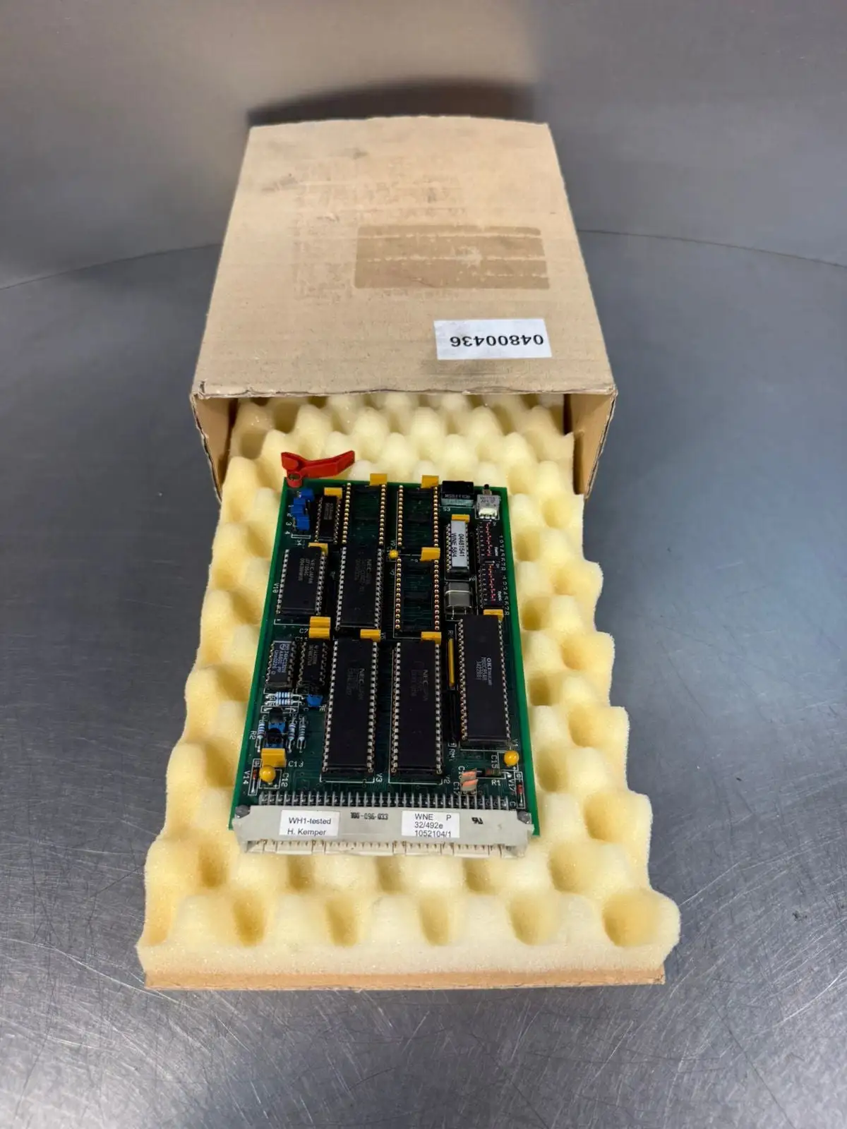 H. Kemper Board WNE 32/492e 1052104/1 100-096-033 WH1 04800436 (12.5.4)