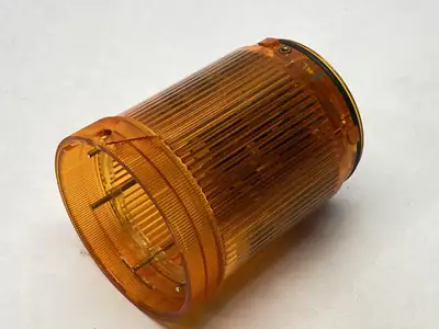 USED ALLEN-BRADLEY ORANGE STROBE LIGHT STACK SER A 50MM 24V AC/DC 70M