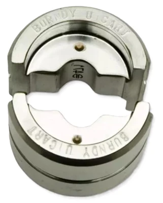 Burndy Hubbell U1CART 12 Ton U Crimper Die, Aluminum #1 AWG, Y35 Y39 Y46 Y783 [Refurbished]