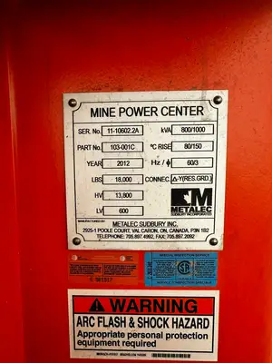 Used 2012 METALEC _UNKNOWN_ Transformers British Columbia CA | Lenmark #1426442