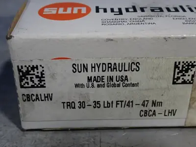 New | in-Stock SUN HYDRAULICS CBCALHV Pumps Ohio US | HGR 24 #820965