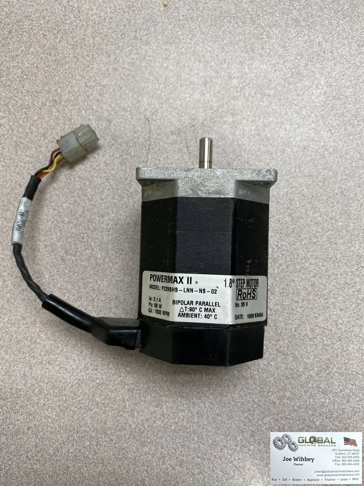 PACIFIC SCIENTIFIC PowerMax II P22NSHS-LNN-NS-02 1.8 Step Stepping Motor 3.1A