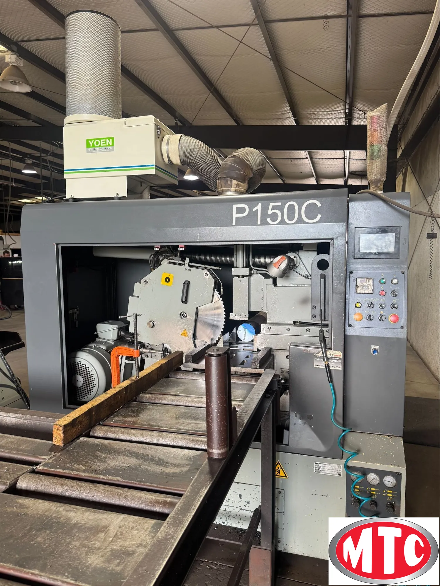 2017 MARVEL/SPARTAN P150, 6" CNC cold saw
