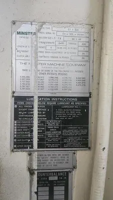 USED 1985 MINSTER E2-300