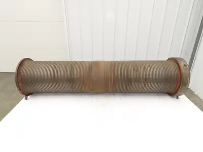 P&H Cleveland Tramrail 4 Ton Bridge Crane Hoist Wire Rope Cable Drum 28' Lift