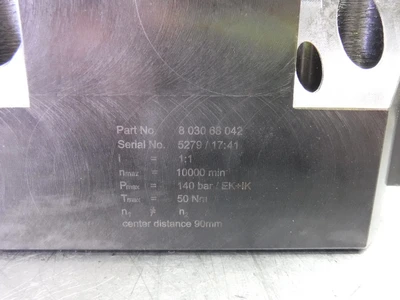 Heimatec BMT60 ER16 Axial Drilling/Milling Right Angle Head 8 030 68 042 (LOC109)