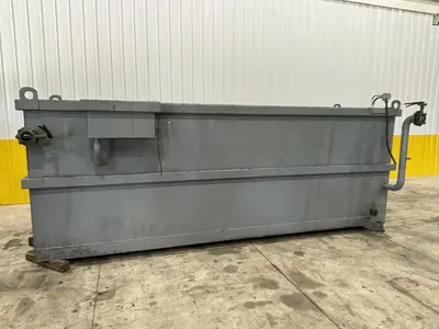 ALPHA1 PARTS QUENCH COOLING SYSTEM: INCLUDES CONTROLS, HEAT EXCHANGER, DIP TANK & PARTS CONVEYOR: STOCK #21690