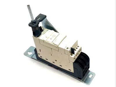 USED SCHNEIDER ELECTRIC STARTER CONTROL UNIT, LU9AP12 HANDLE, LU9AP00 LU9SPO