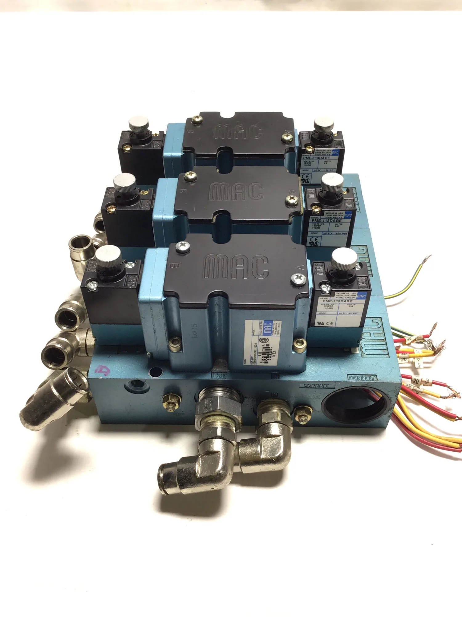 MAC 6341D-000-PM-113DA – PME-113DABE Solenoid Valve 110/120V 50/60Hz 6.8W 25-150PSI