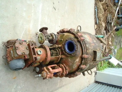 90 L Pfaudler Glass Lined Jktd Reactor