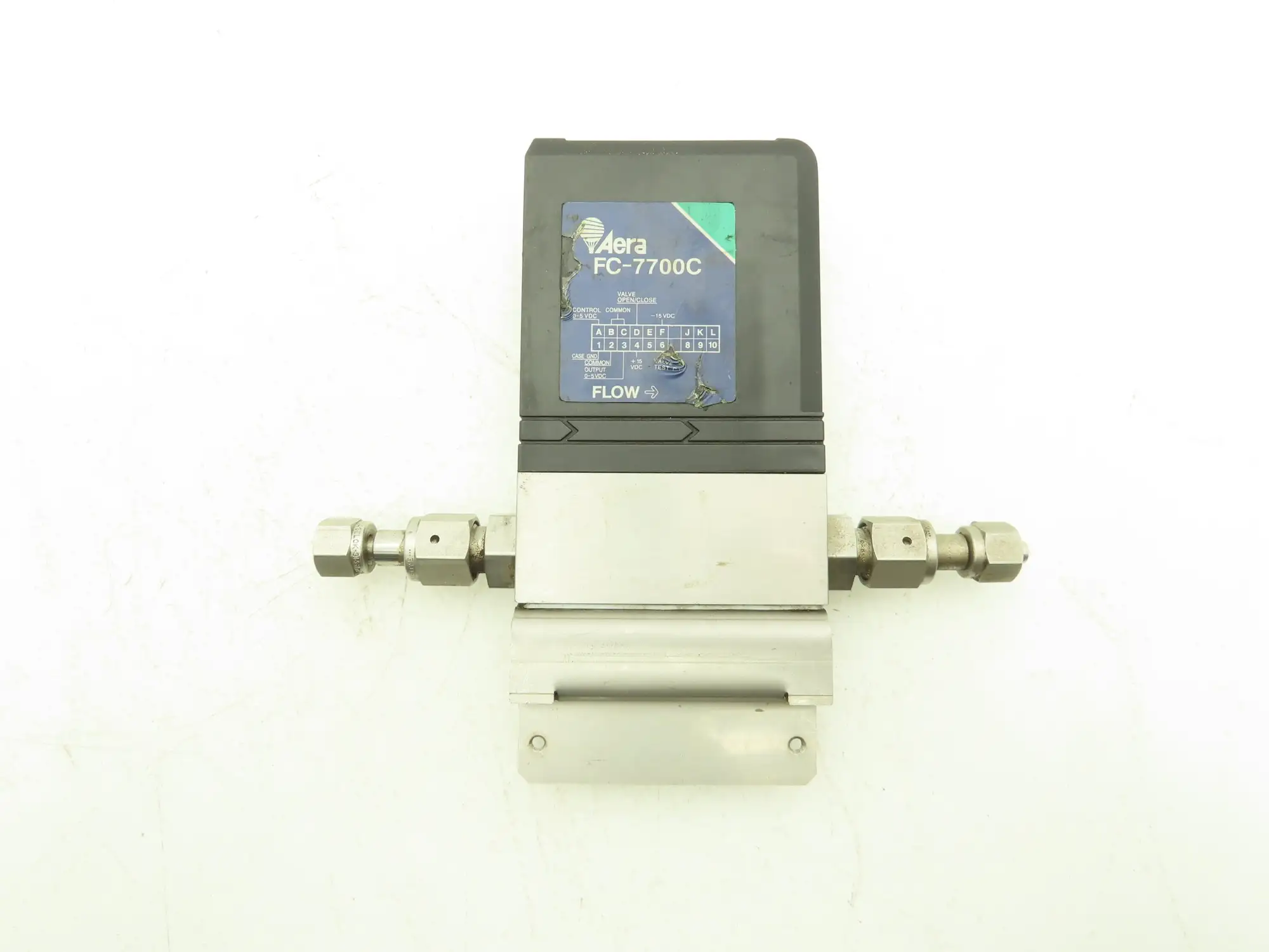 Aera FC-7700C Mass Flow Controller 20 SCCM Stainless Steel Gas FC7700C