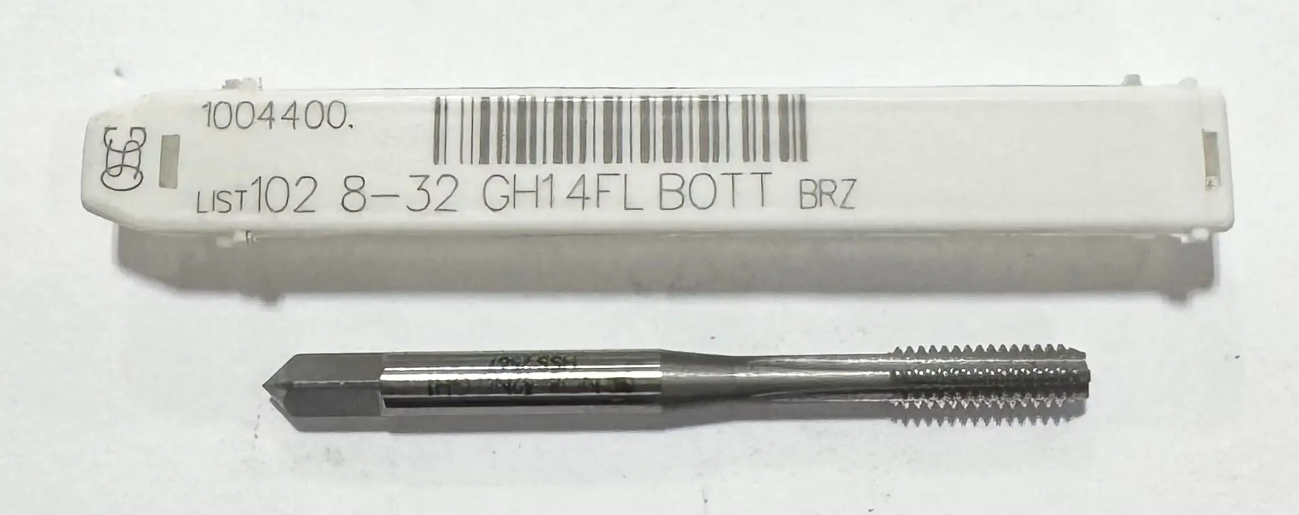 OSG 8-32 HSS Hand Tap 4 Flute H1 Bottoming Tap