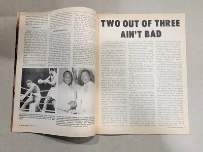 USED BOXING ILLUSTRATED AUGUST 1979