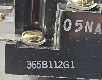 GE 365B112G1 Double Push Button Switch. Loc4E27