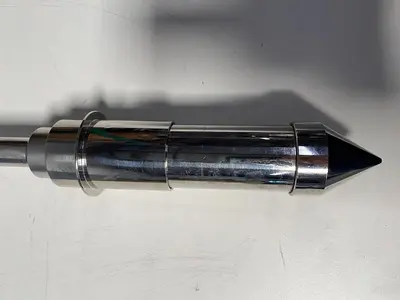 Stainless Steel  Pointed-Plunger Lance Sampler Probe w/ 60" Rod