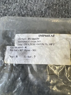 New | in-Stock Saint Gobain IMP66EAF Valves/Fittings California US | Davliegogo LLC #1710491