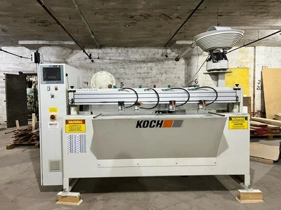 Used 2007 KOCH SPRINT PTP-3/1300 Throughfeed boring and boring/dowel-inserting machines Ontario CA | Aldan Woodworking Machinery #1252702