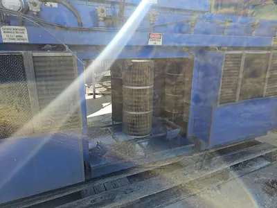 1997 24,000 CFM Filter 1 Dustron DB-12 Dust Booth | Dual 15HP (30HP) | 24’ Work Zone