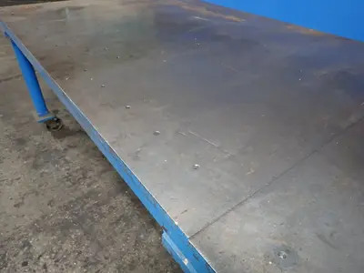 50" X 152" X 36" Portable Welding Table
