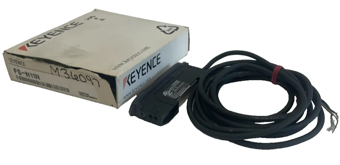 NEW KEYENCE FS-N11N FIBER OPTIC SENSOR FSN11N