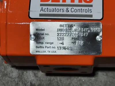 New | in-Stock BETTIS DS0025.B2A04K.11K0 Electric Motor Driven Actuators British Columbia CA | Lenmark #255234