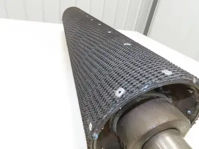 Intelligrated 34" Conveyor Grip Top Drive Pulley 5.5" Dia 32.5"W  1-11/16" Shaft